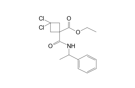 Ethyl 3,3-dichloro-1-([(1-phenylethyl)amino]carbonyl)cyclobutanecarboxylate