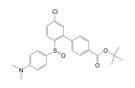 tert-Butyl 5'-Chloro-2'-{[4-(dimethylamino)phenyl]sulfinyl}biphenyl-4-carboxylate