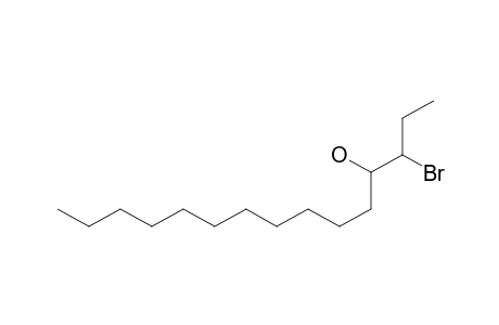 4-Pentadecanol, 3-bromo-, [S-(R*,S*)]-