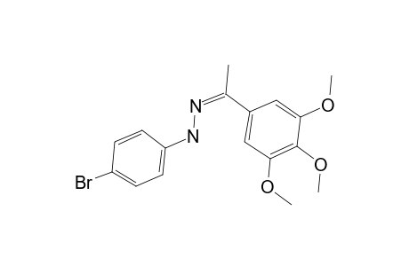 N-(4-Bromo-phenyl)-N'-[1-(3,4,5-trimethoxy-phenyl)-ethylidene]-hydrazine