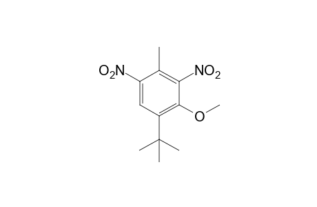 6-tert-butyl-2,4-dinitro-3-methylanisole