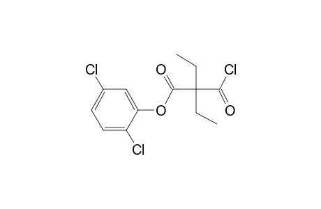 Diethylmalonic acid, monochloride, 2,5-dichlorophenyl ester