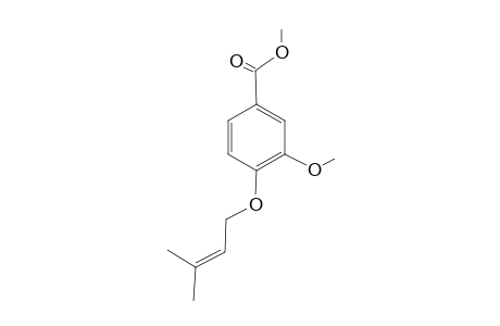 METHYL-4-(3-METHYL-2-BUTENOXY)-3-METHOXYBENZOATE