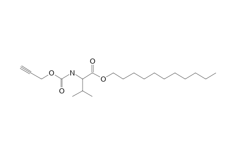 L-Valine, N-propargyloxycarbonyl-, undecyl ester