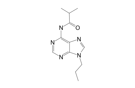 N6-(2-Methylpropionyl)-9-popyladenine