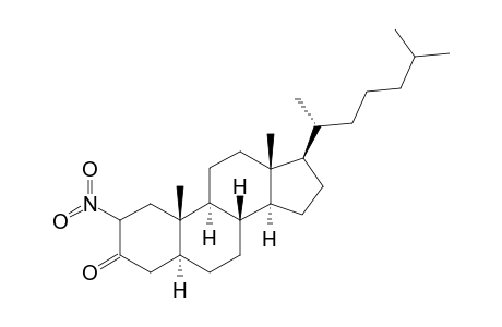 2-Nitro-5.alpha.-cholestan-3-one (2-nitro-5.alpha.-cholest-2-en-3-ol)