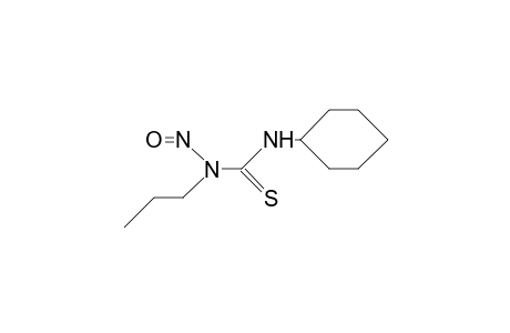 N3-Cyclohexyl-N1-N-propyl-N1-nitrosothiourea