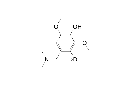 3-Deuterio-4-[(dimethylamino)methyl]-2,6-dimethoxyphenol