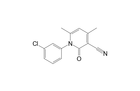 1-(3-Chloro-phenyl)-4,6-dimethyl-2-oxo-1,2-dihydro-pyridine-3-carbonitrile