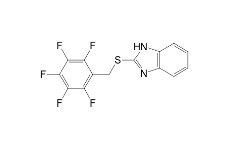 2-[(2,3,4,5,6-Pentafluorobenzyl)sulfanyl]-1H-benzimidazole