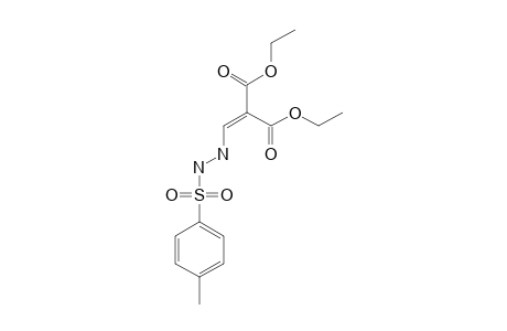 {[(p-tolylsulfonyl)hydrazino]methylene}malonic acid, diethyl ester
