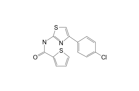 N-(4-(4-Chlorophenyl)thiazol-2-yl)thiophene-2-carboxamide