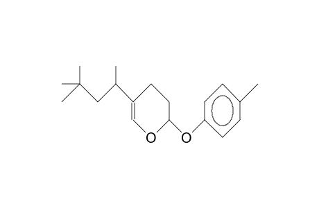 2H-Pyran, 3,4-dihydro-2-(4-methylphenoxy)-5-(1,3,3-trimethylbutyl)-