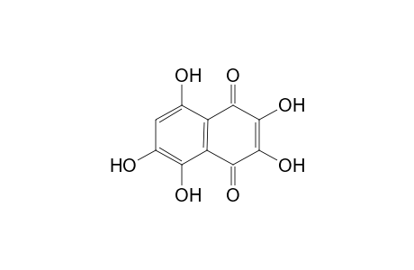 2,3,5,6,8-pentahydroxy-1,4-naphthoquinone
