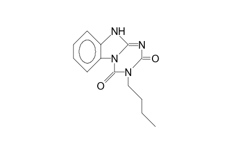 3-butyl-10H-[1,3,5]triazino[6,1-b]benzimidazole-2,4-quinone