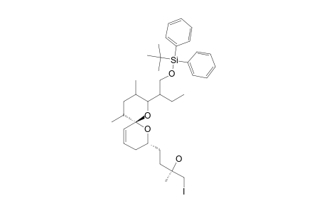 (1''S,2S,2'R,6'R,8'R,9'S,11'R)-4-(8'-[1''-([(TERT.-BUTYLDIPHENYLSILYL)-OXY]-METHYL)-PROPYL]-9',11'-DIMETHYL-1',7'-DIOXASPIRO-[5.5]-UNDEC-4'-EN-2'-YL]-1-IODO-2-ME