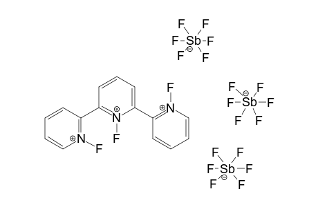 N,N,N'-TRIFLUORO-2,2':6',2''-TETRAPYRIDINIUM-TRIS-(HEXAFLUOROANTIMONATE)