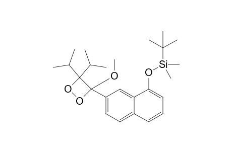 4,4-Diisopropyl-3-methoxy-3-[8-(tert-butyldimethylsiloxy)-2-naphthyl]-1,2-dioxetane