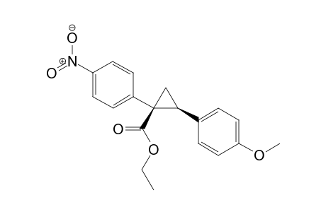 Ethyl cis-2-(4-methoxyphenyl)-1-(4-nitrophenyl)cyclopropane-1-carboxylate