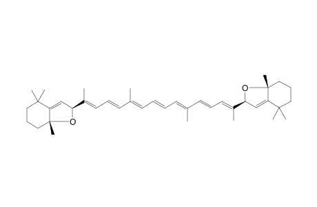 .beta.,.beta.-Carotene, 5,8:5',8'-diepoxy-5,5',8,8'-tetrahydro-, (5R,5'S,8S,8'R)-