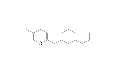 3-Methyl-3,4,5,6,7,8,9,10,11,12,13,14-dodecahydro-2H-1-oxabenzocyclododecene