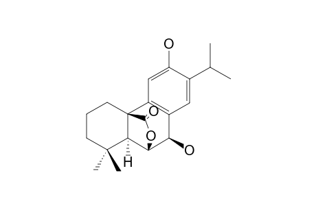 (-)-(5-S,6-S,7-R,10-R)-6,7,12-TRIHYDROXYABIETA-8,11,13-TRIEN-20-OIC_ACID_6,20-LACTONE