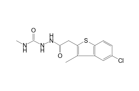 1-[(5-chloro-3-methylbenzo[b]thien-2-yl)acetyl]-4-methylsemicarbazide