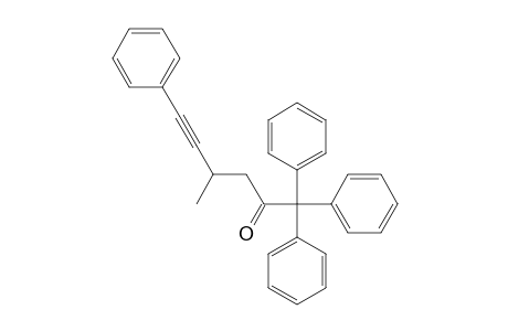 4-Methyl-1,1,1,6-tetraphenyl-5-hexyn-2-one