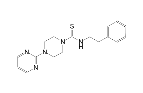 N-(2-phenylethyl)-4-(2-pyrimidinyl)-1-piperazinecarbothioamide