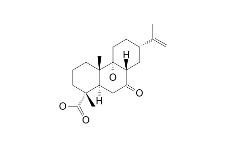 WIEDEMANNIC_ACID;9-ALPHA-HYDROXY-7-OXO-15-DEHYDROABIETIC_ACID