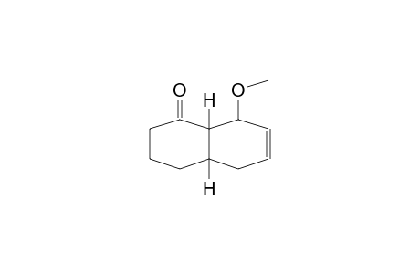 1(2H)-NAPHTALENONE, 3,4,4a,5,8,8a-HEXAHYDRO-8-METHOXY-