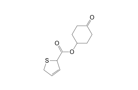 (4-oxocyclohexyl) 2,5-dihydrothiophene-2-carboxylate