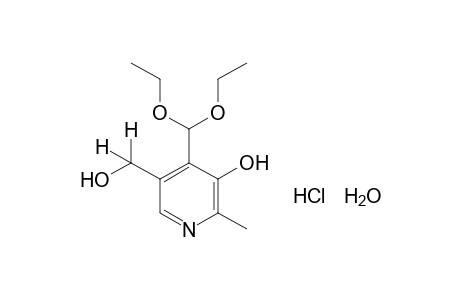 pyridoxal, diethyl acetal, hydrochloride, hydrate