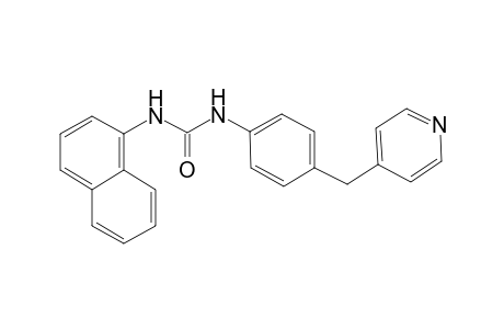 N-(1-naphthyl)-N'-[4-(4-pyridinylmethyl)phenyl]urea