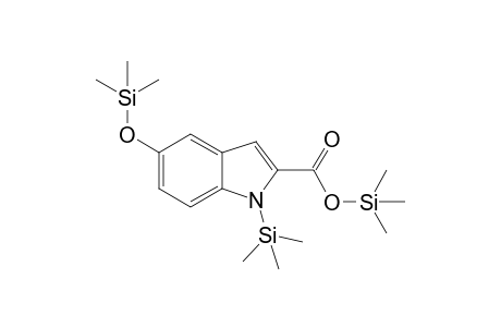 5-Hydroxyindole-2-carboxylic acid, 3TMS