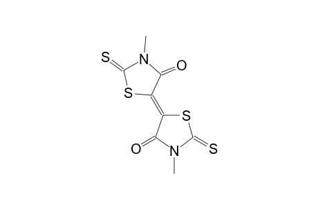 (E)-3,3'-dimethyl-2,2'-dithioxo-2H,2'H-[5,5'-bithiazolylidene]-4,4'(3H,3'H)-dione