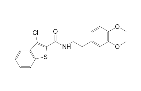 3-chloro-N-(3,4-dimethoxyphenethyl)benzo[b]thiophene-2-carboxamide