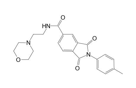 1,3-Diketo-N-(2-morpholinoethyl)-2-(p-tolyl)isoindoline-5-carboxamide