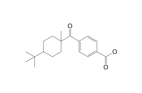 4-(T-Butyl)-1-methylcyclohexyl p-(hydroxycarbonyl)phenyl ketone