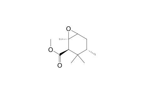 Methyl (1R,2R,5S)-2,3-epoxy-2,5,6,6-tetramethylcyclohexane-1-carboxylate