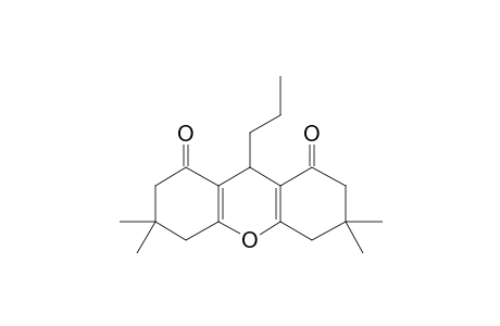 Octahydroxanthen-1,9-dione, 3,3,7,7,-tetramethyl-10-propyl-