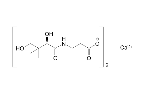 D-Pantothenic acid, hemicalcium salt