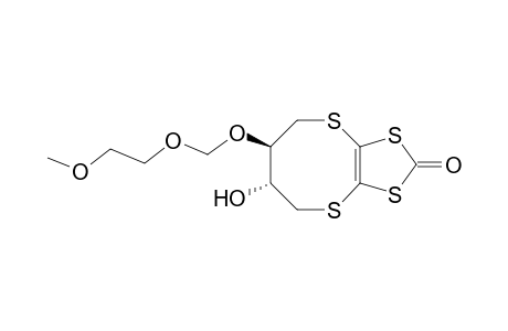 (6R,7R)-6-HYDROXY-7-(2-METHOXYETHOXYMETHOXY)-5,6,7,8-TETRAHYDRO-1,3-DITHIOLO-[4.5-B]-[1.4]-DITHIOCIN-2-ONE