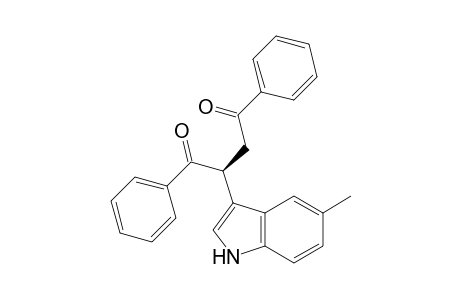 (S)-2-(5-Methyl-1H-indol-3-yl)-1,4-diphenylbutane-1,4-dione