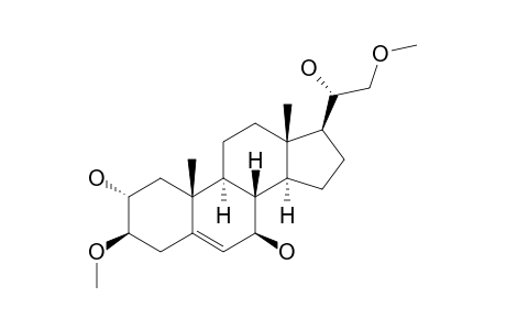 2-ALPHA,7-BETA,20-ALPHA-TRIHYDROXY-3-BETA,21-DIMETHOXY-5-PREGNENE