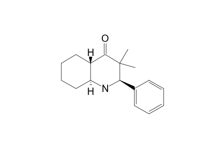 (2R,4aS,8aS)-3,3-dimethyl-2-phenyl-1,2,4a,5,6,7,8,8a-octahydroquinolin-4-one