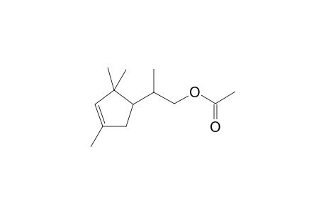 2-Acetoxy-3-(2,2,4-trimethyl-cyclopent-3-en-yl)butane