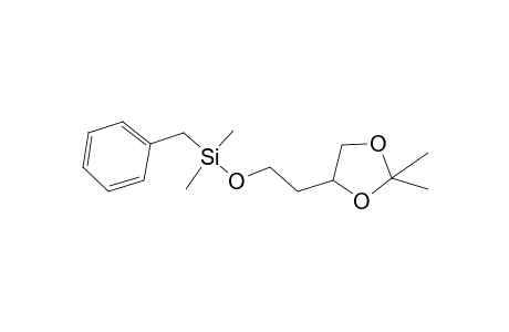 4-(2-Hydroxyethyl)-2,2-dimethyl-1,3-dioxolane, benzyldimethylsilyl ether