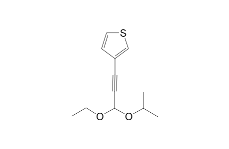 3-(3-Ethoxy-3-isopropoxyprop-1-yn-1-yl)thiophene