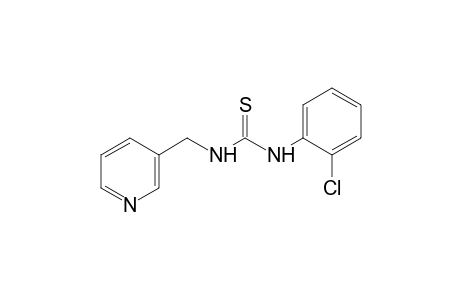 1-(o-chlorophenyl)-3-[(3-pyridyl)methyl]-2-thiourea